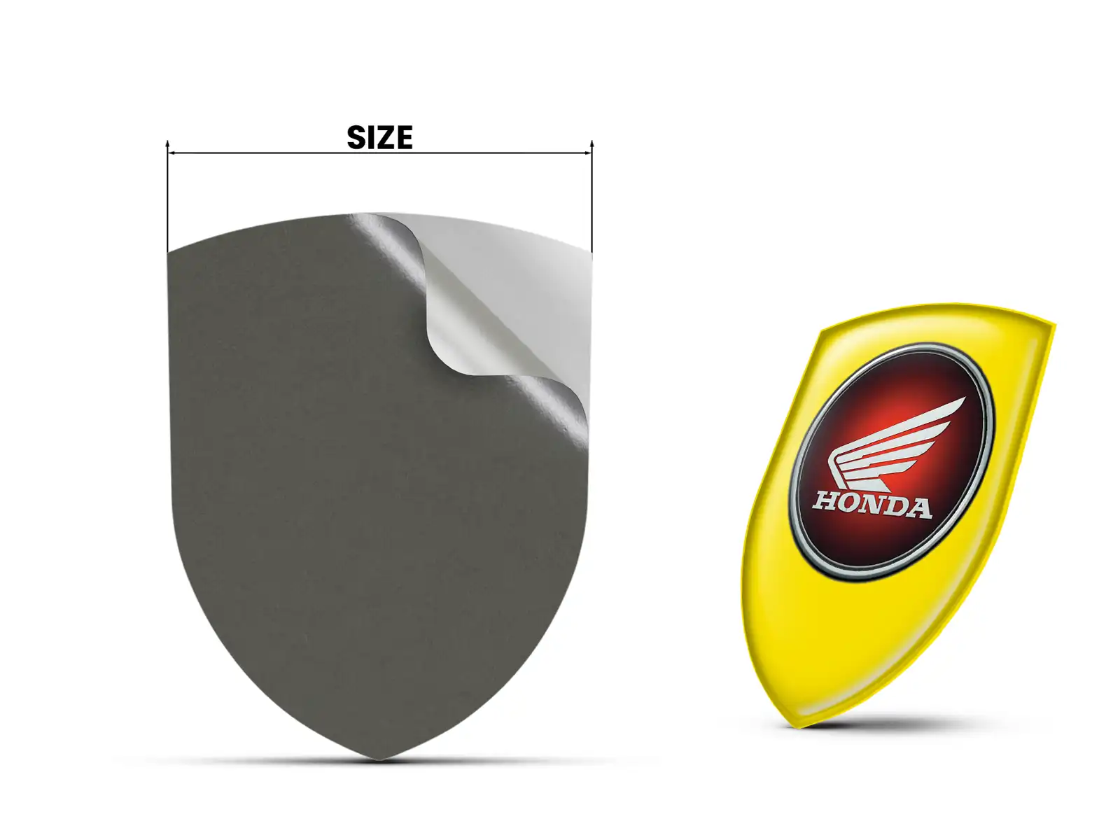 Honda Silikonsticker Robust Hochwertig Professionell